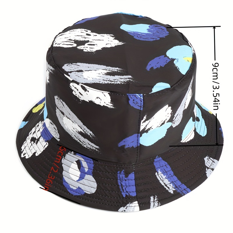 Hip Hop Graffiti Reversible Fisherman Cap