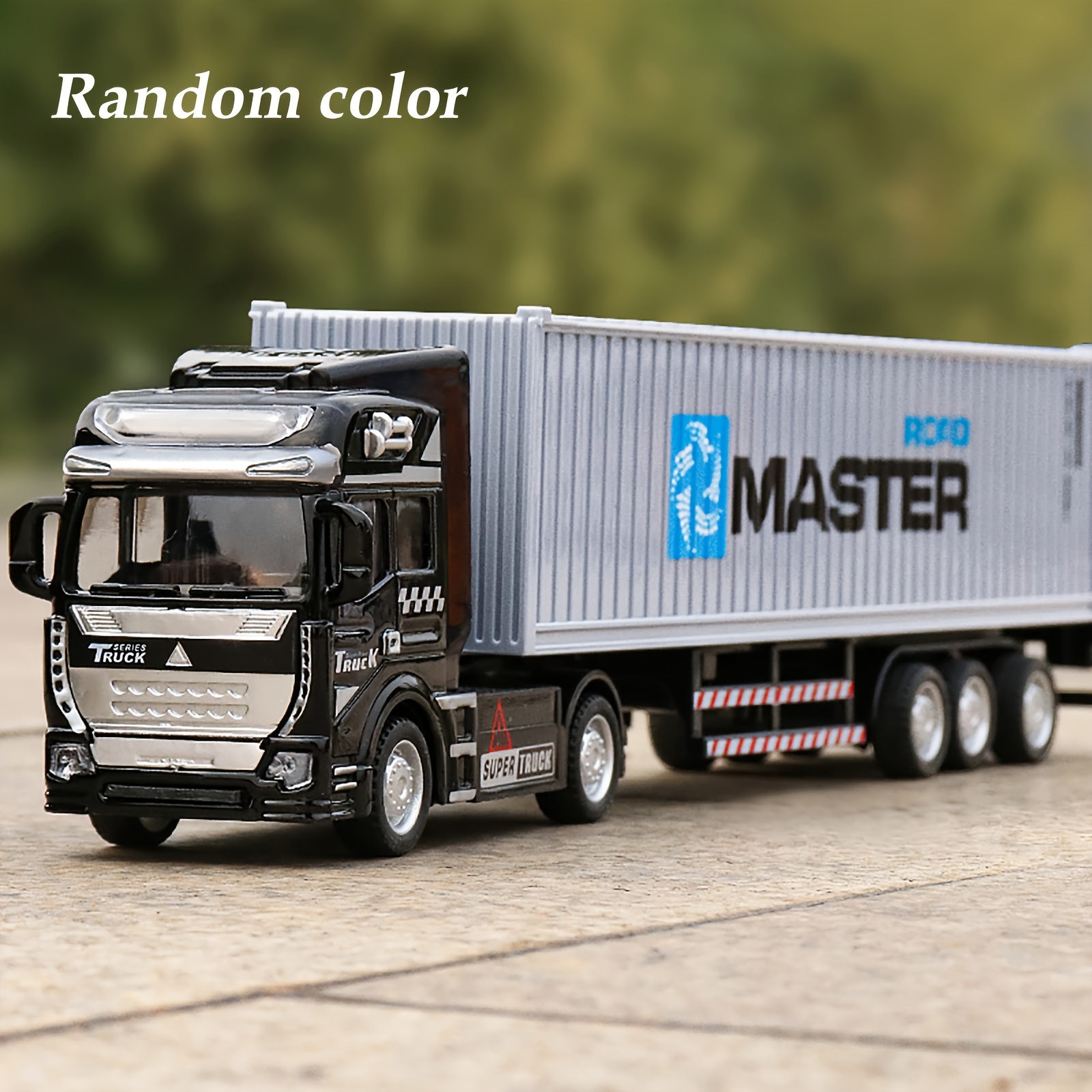 Jouets de camion pour garçons camion porte-conteneurs 1/65 réaliste alliage  interactif semi-remorque camion jouet pour enfants enfants