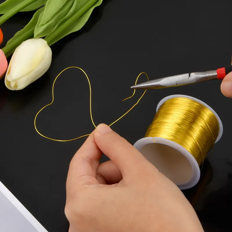 The Hobbywork Tarnish Resistant Craft Copper Wire Jewelry - Temu