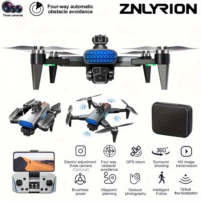 S150 Bürstenlose Power-drohne, Wifi, Quadcopter, Fpv, 360°  Hindernisvermeidung, Geste, Fotografie, Videoaufnahme,  One-key-return-to-outdoor-spielzeug, App + Fernbedienung, Geeignet Für  Anfänger Zum Üben - Spielzeug & Spiele - Temu Germany