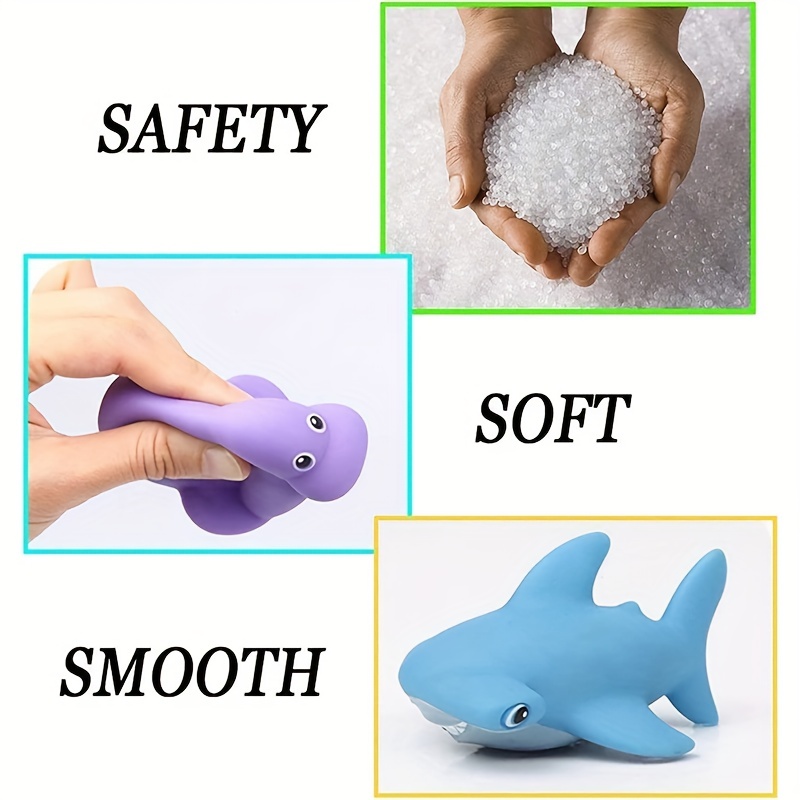 Children's Bathing And Water Educational Toys, Shark Catching Small Fish  And Playing In Water Toys