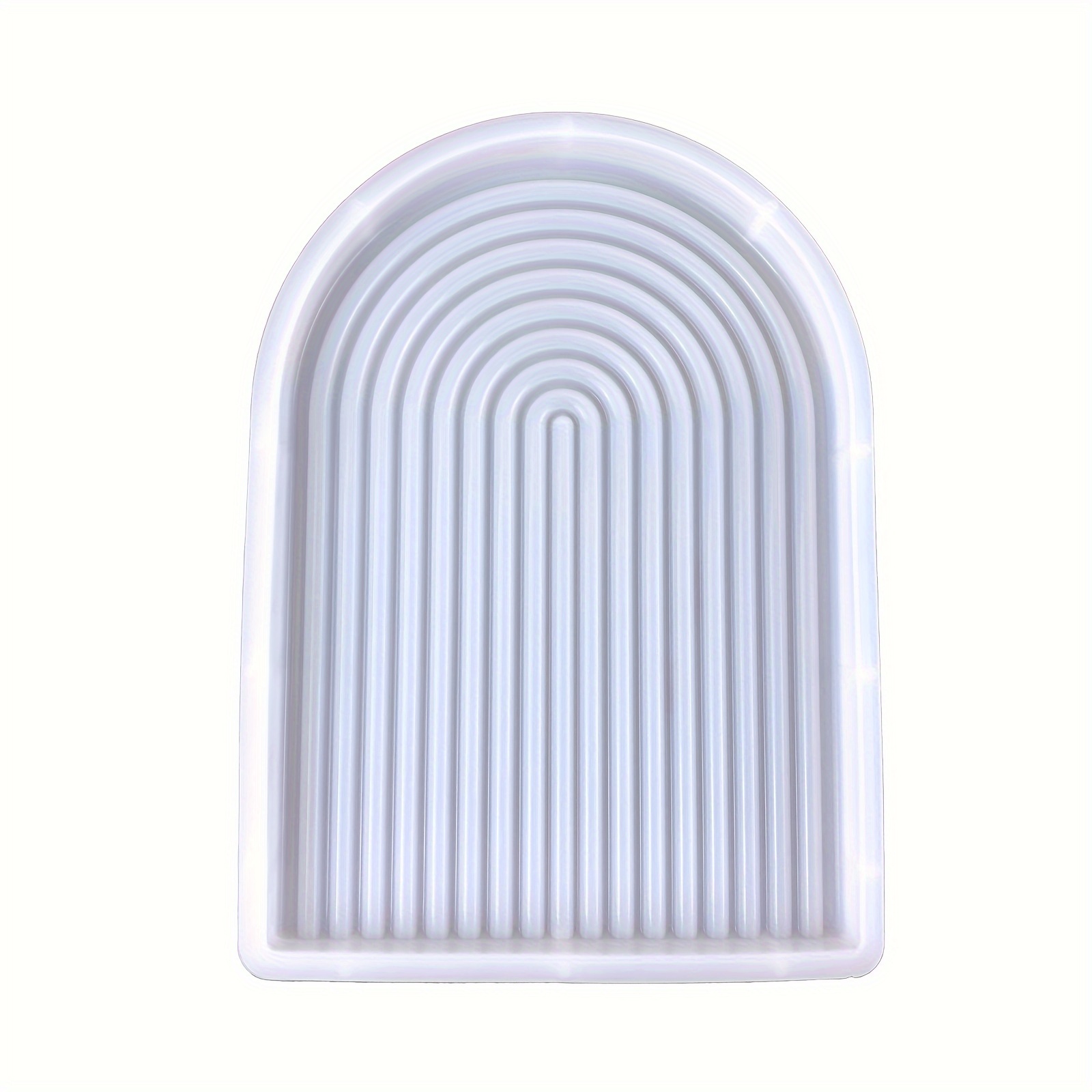 Wavy Tray Silicone Mold with Handle, Resin Craft