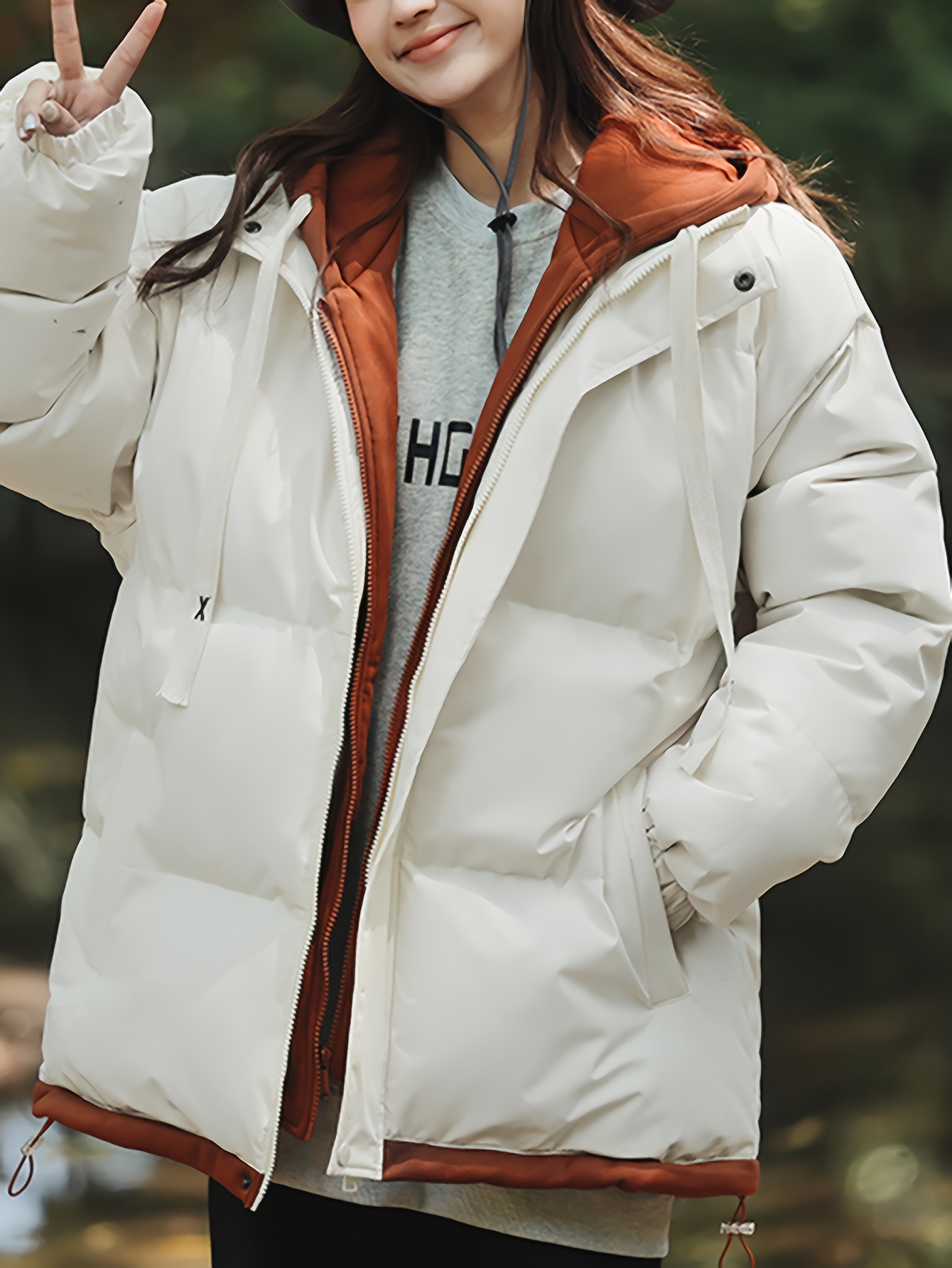 Color Block Athleisure Jacket - Women's Outerwear