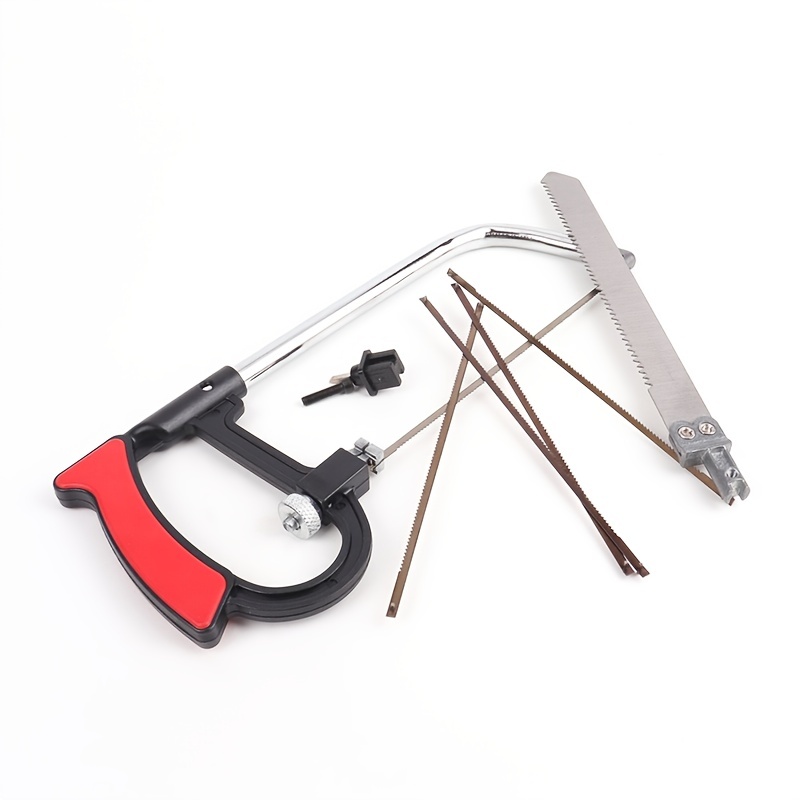 1 Set model saw blade mini hacksaw DIY wisking tool electric metal model  small hacksaw for metal Mini Hand mini bow multi-purpose tool Mini Saw