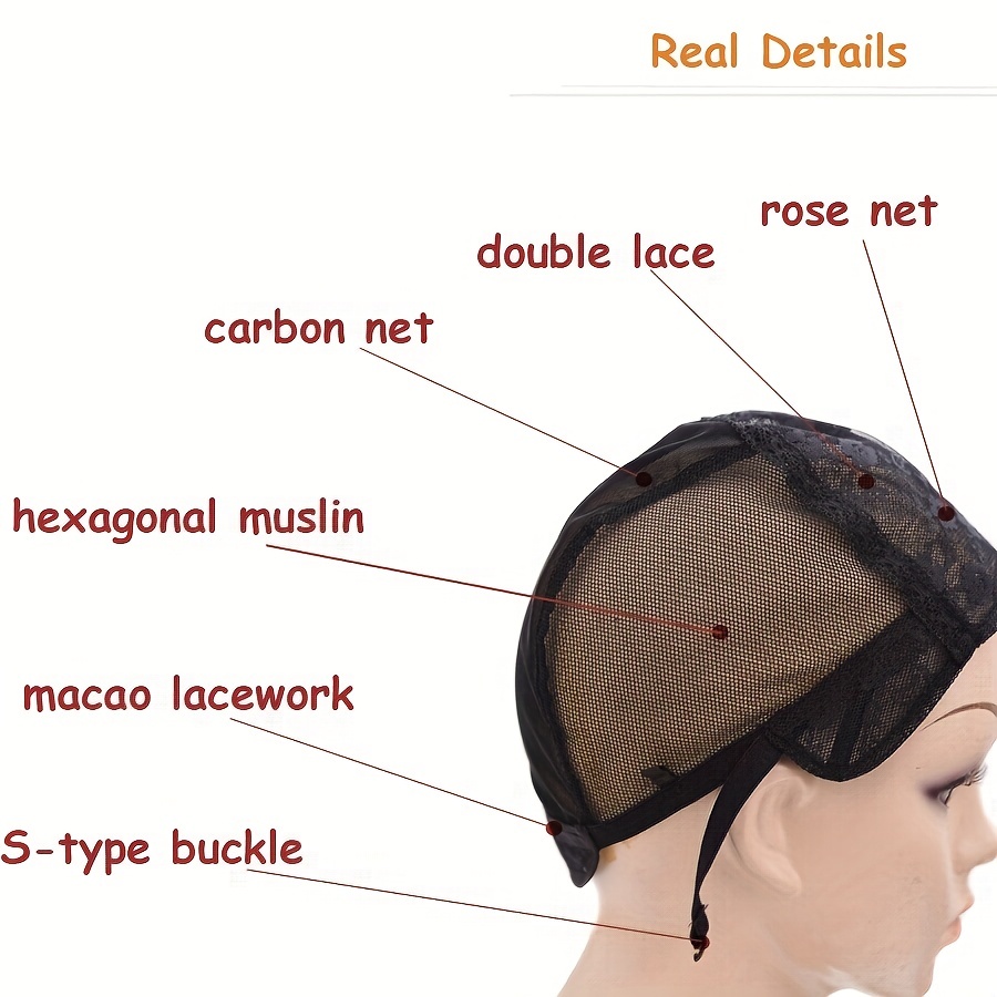 Wig Hat Elastic Band Wig Adjustable Straps Glueless Temu Canada