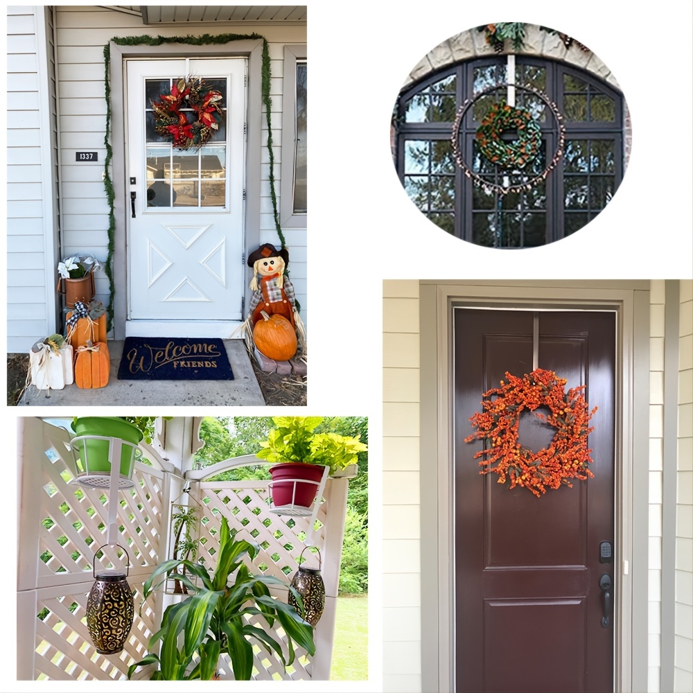 Heavy Duty Wreath Hanger For Front Door Large Wreath - Temu