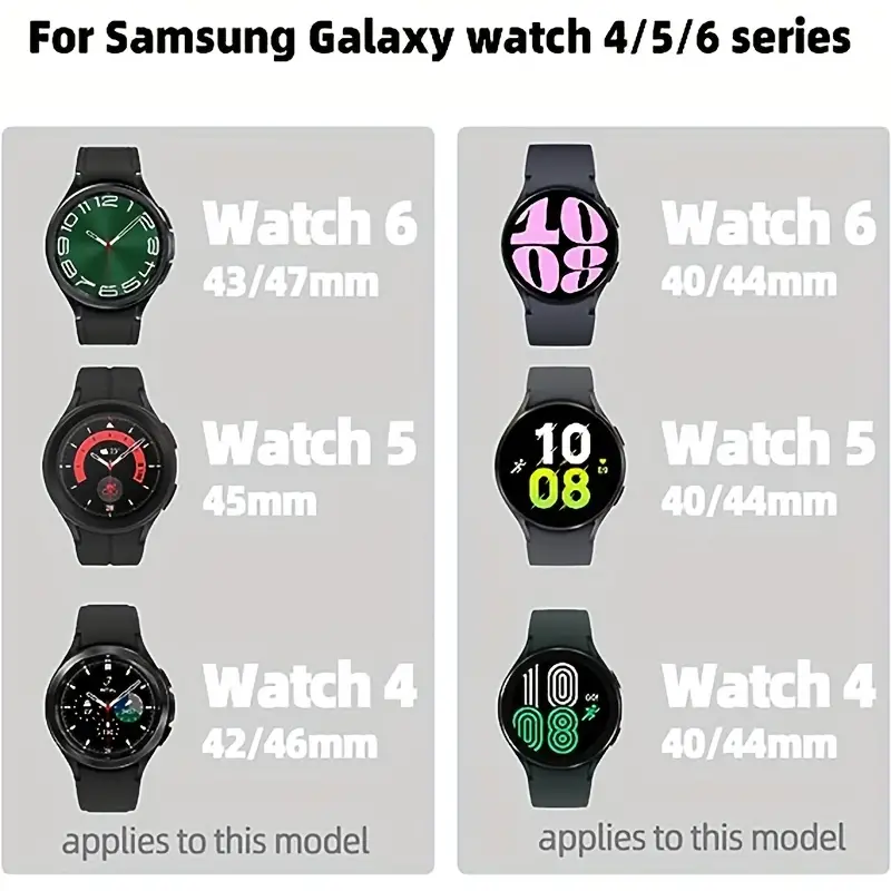 Pulseira De Relógio Compatível Com Galaxy Watch 6 - Temu Portugal