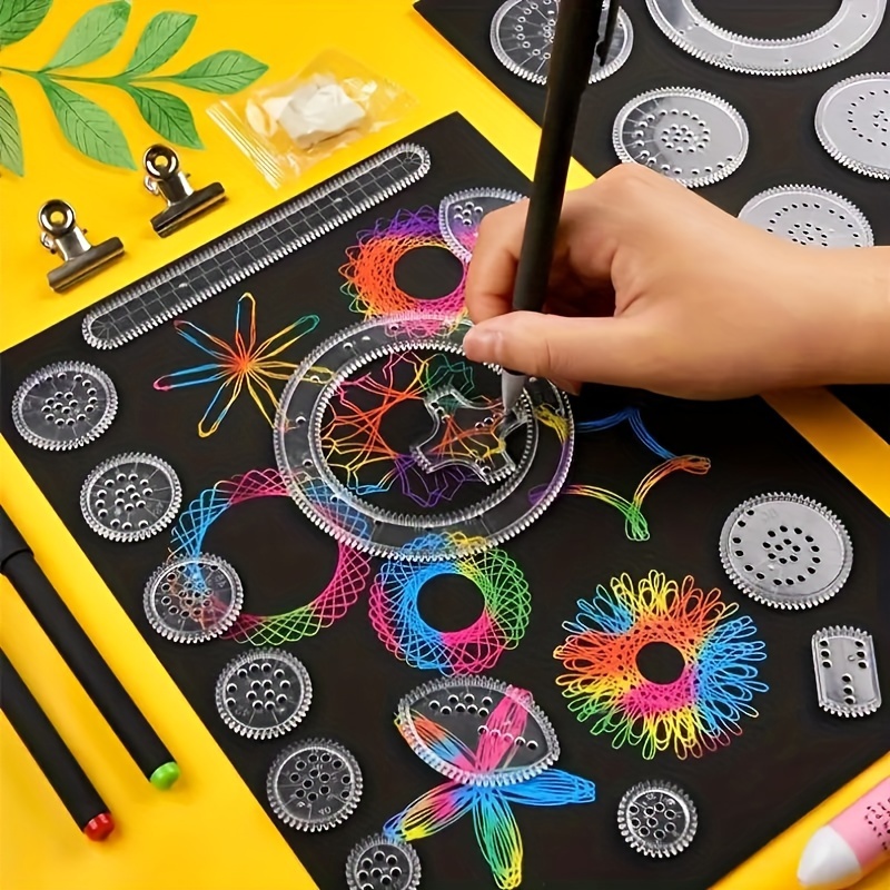Unlock Your Creativity With This Multi functional Spirograph - Temu