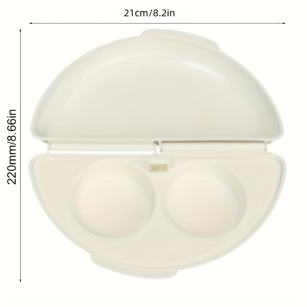 1pc Microwave Omelette Egg Maker Tray Non-toxic Eggs Steamer Box Silicone  Egg Cooker Egg Poacher Kitchen Cooking Tools