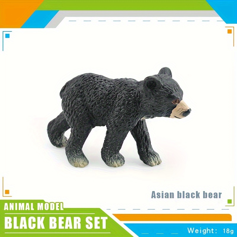 Little black dog sales bear