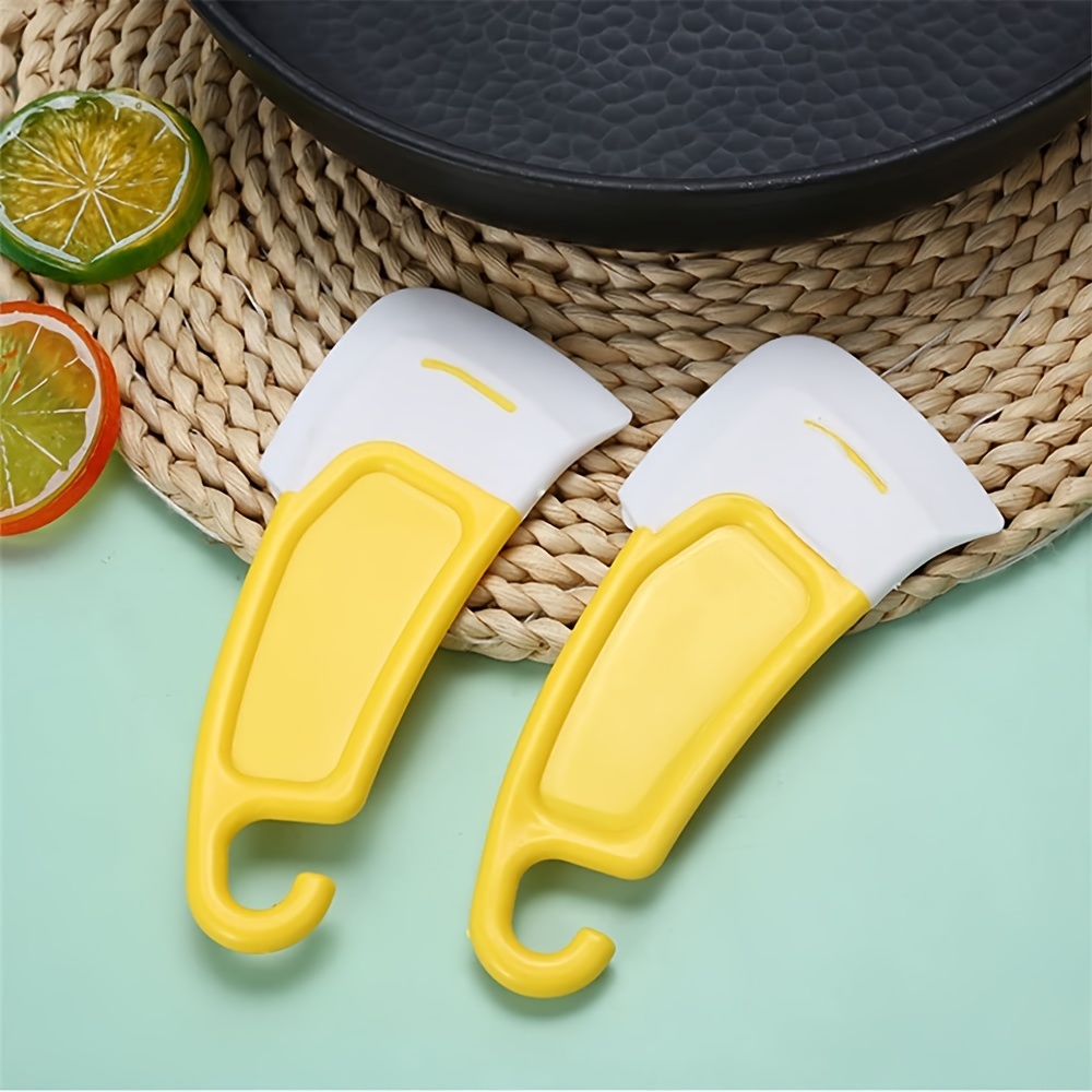 Non stick Silicone Pan Scraper Dish Cleaning Spatula - Temu