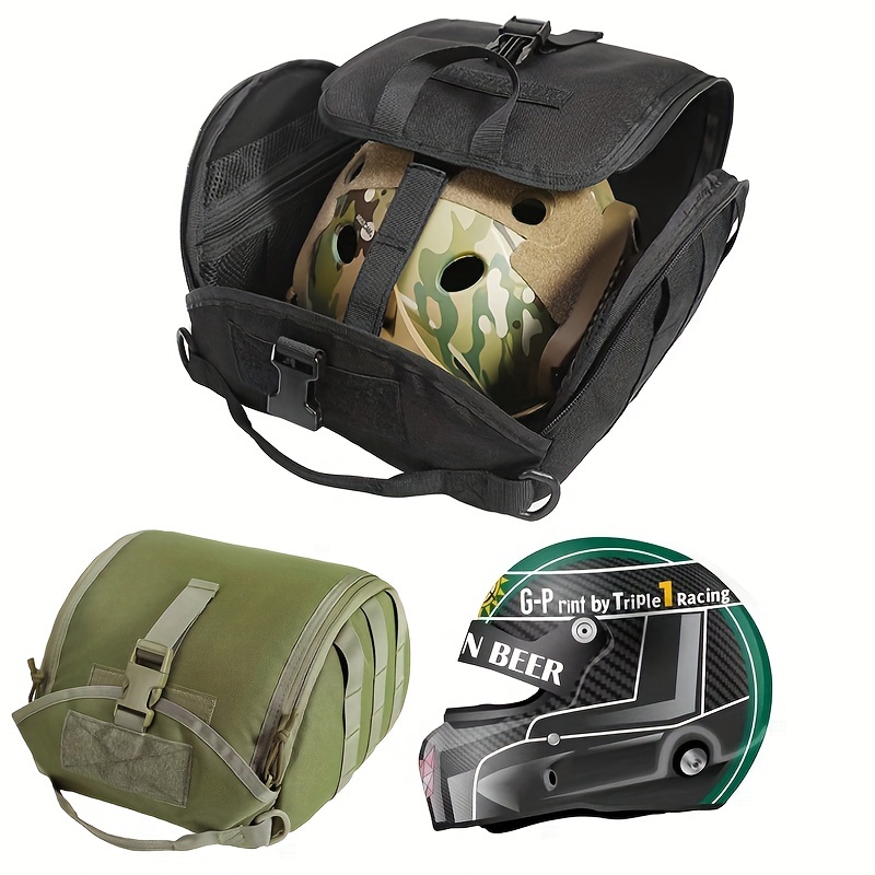 30L Waterproof Helmet Bag Storage Backpack Lockable Luggage Anti