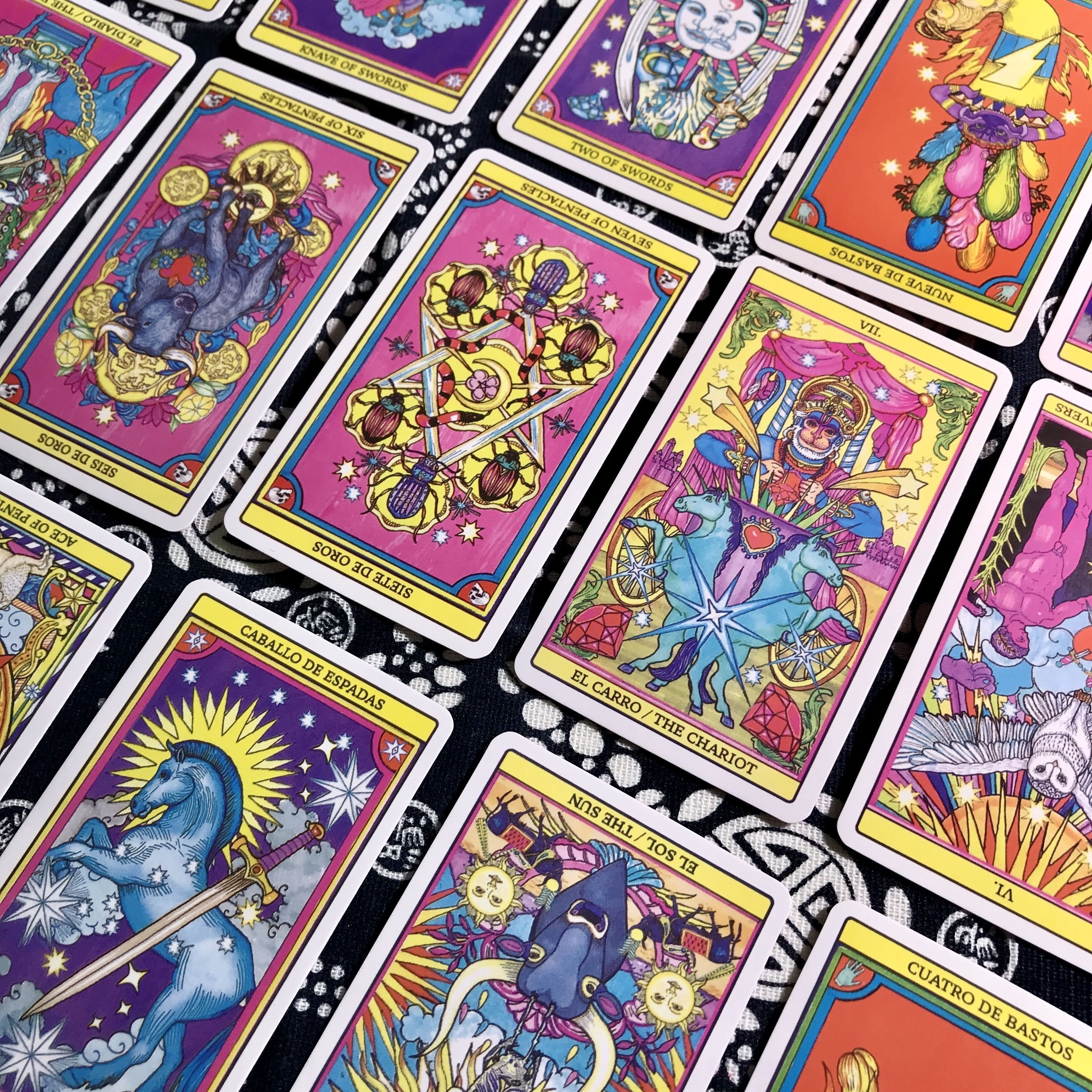 Baraja tarot El dios de los tres