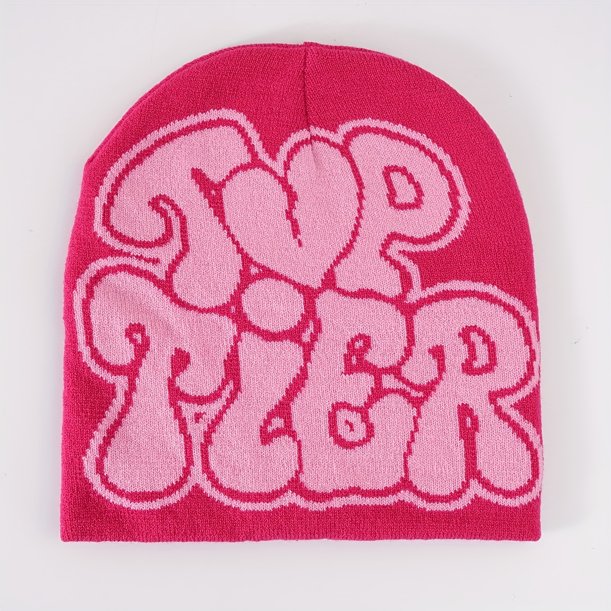 Y2K Knitted Beanie Hat for Men and Women