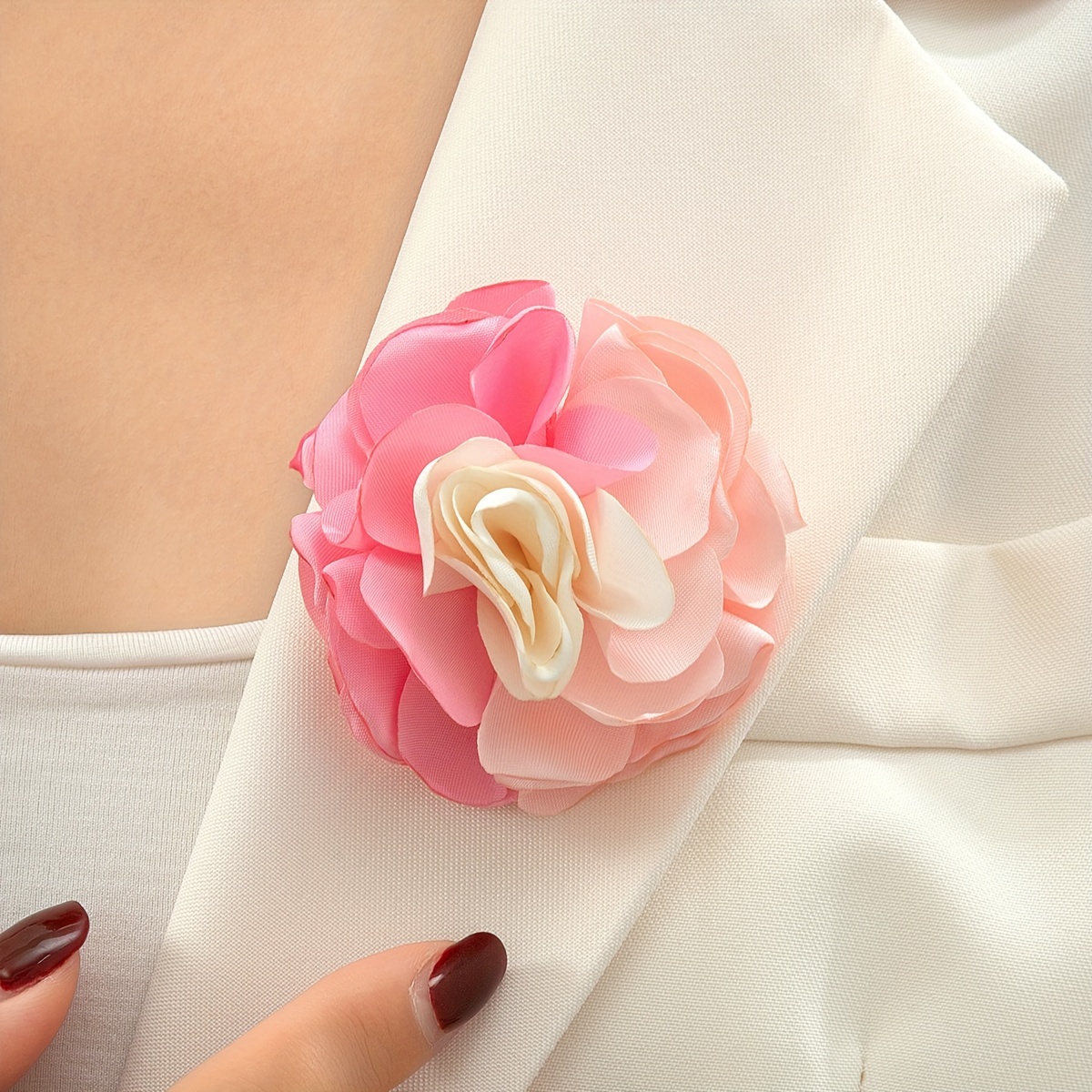 Broches de flores de perla de moda de lujo para ropa de mujer, broche de  flor de rosa de cristal Regalo para accesorios de niña para joyería -   México
