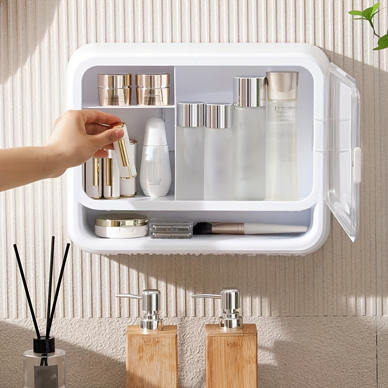 Home Wall Mount Bathroom Cabinet Kitchen Medicine Storage