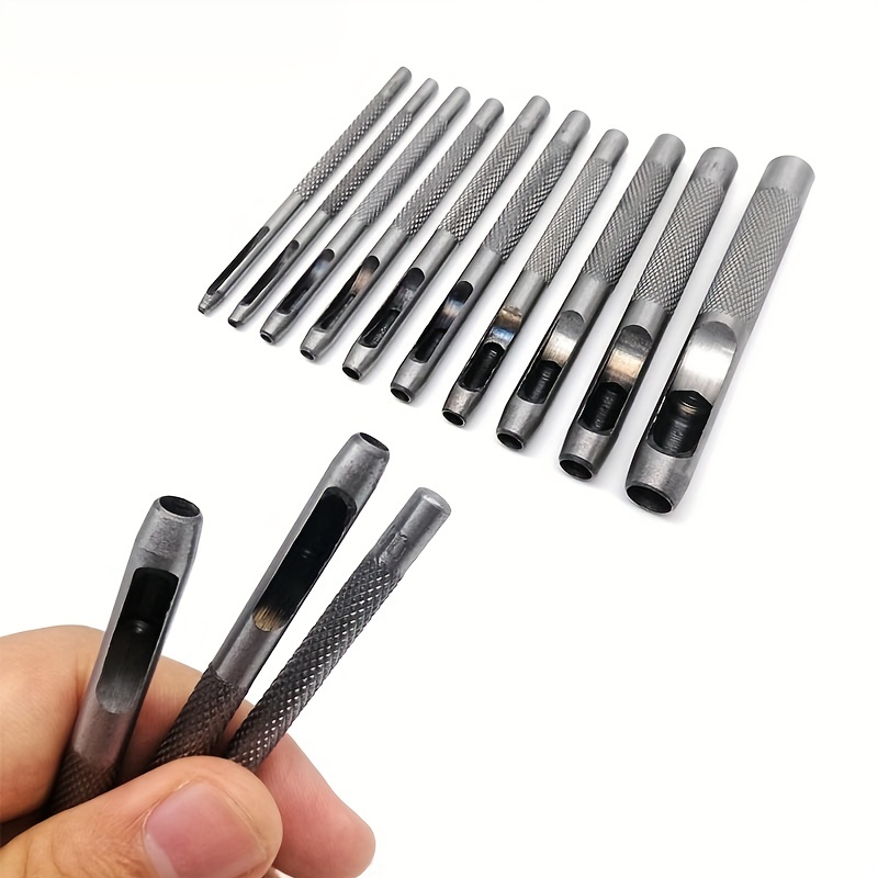 5pcs/Set Contains Single Hole Punch 5/16inch Heavy Duty Hole Puncher  Portable Hole Edge Banding Punching Plier Handheld Punching Tool With  Limiter For
