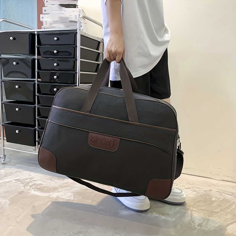 Men's Travel Bags Carry On Luggage Bag Men Duffel Bags Handbag Casual Travel  Tote Large Weekend Bag High-capacity Travel Bag - Temu