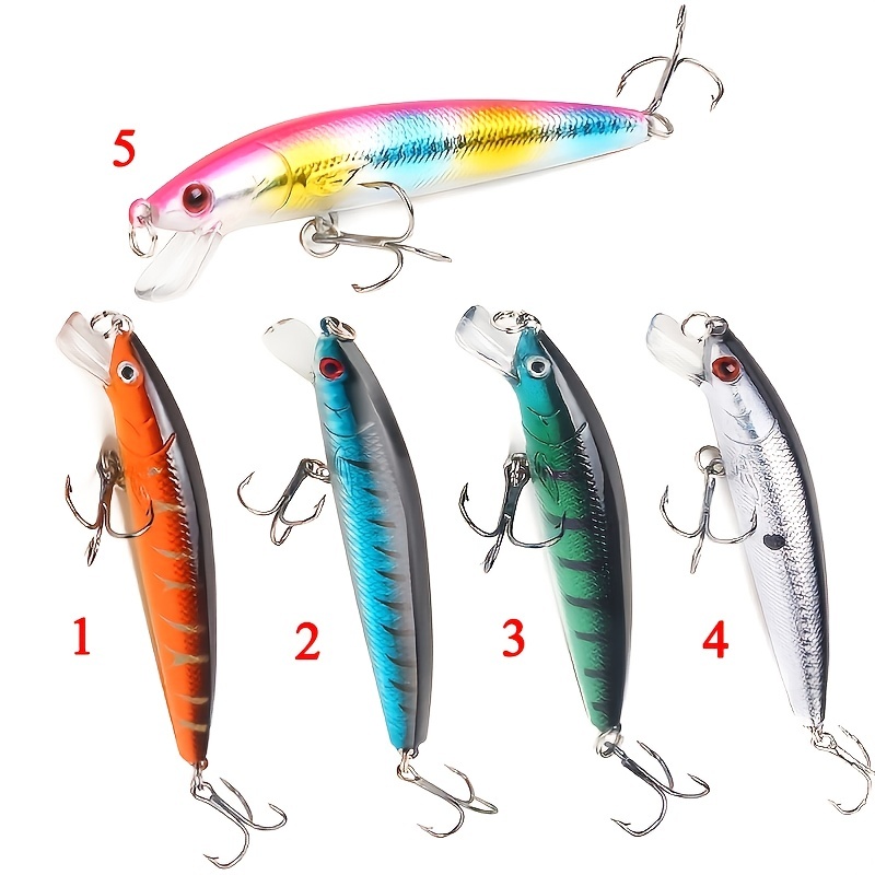 7.5g/10cm Fishing Lures Minnow Lures Topwater Baits For Bass Trout