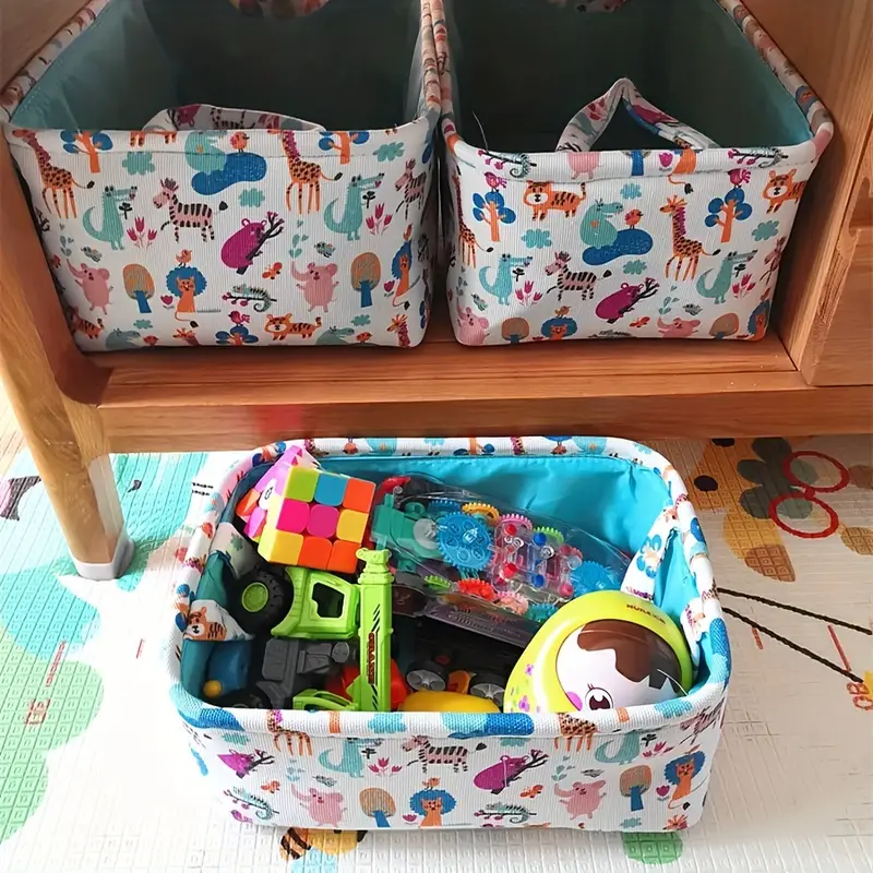 Waterproof Storage Boxes Toys Snack Clothes Socks Sundries