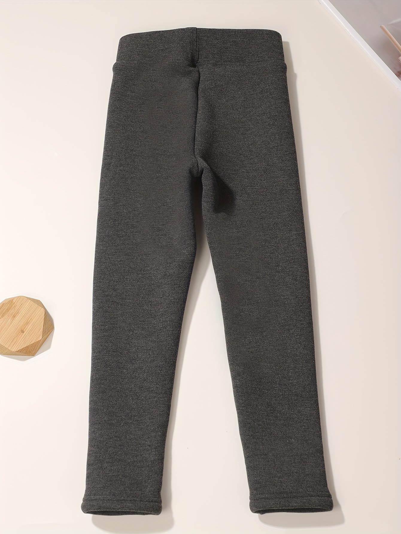 Warm Fleece Lined Stirrup Leggings Girls Cozy Leggings For Fall Winter  Christmas Gift