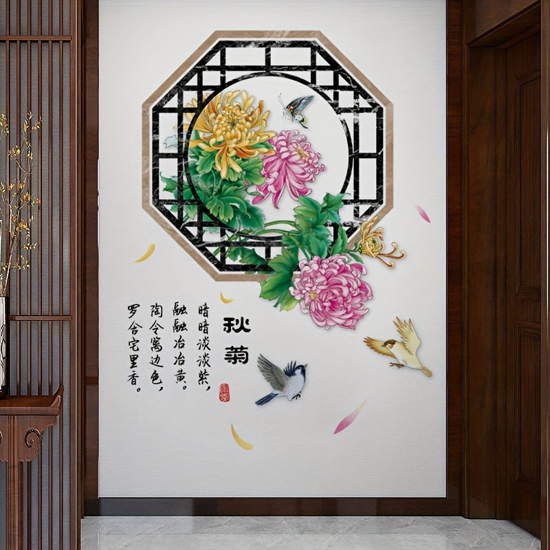 Wanghan Non-Toxique Pvc Matériel Wall Sticker Vinyle Decal Chambre