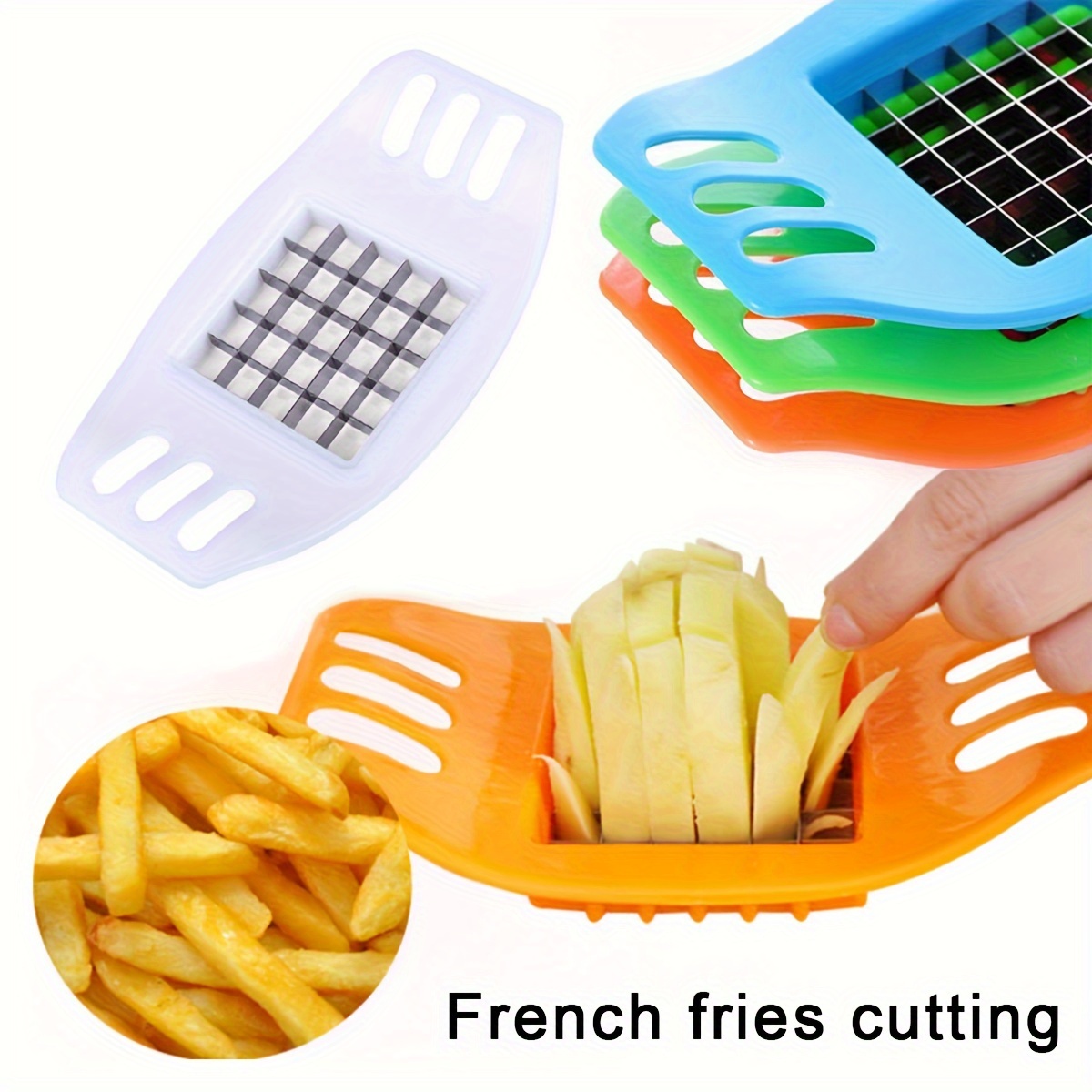 4pcs blades Manual potato slicer Restaurant Heavy Duty French Fry