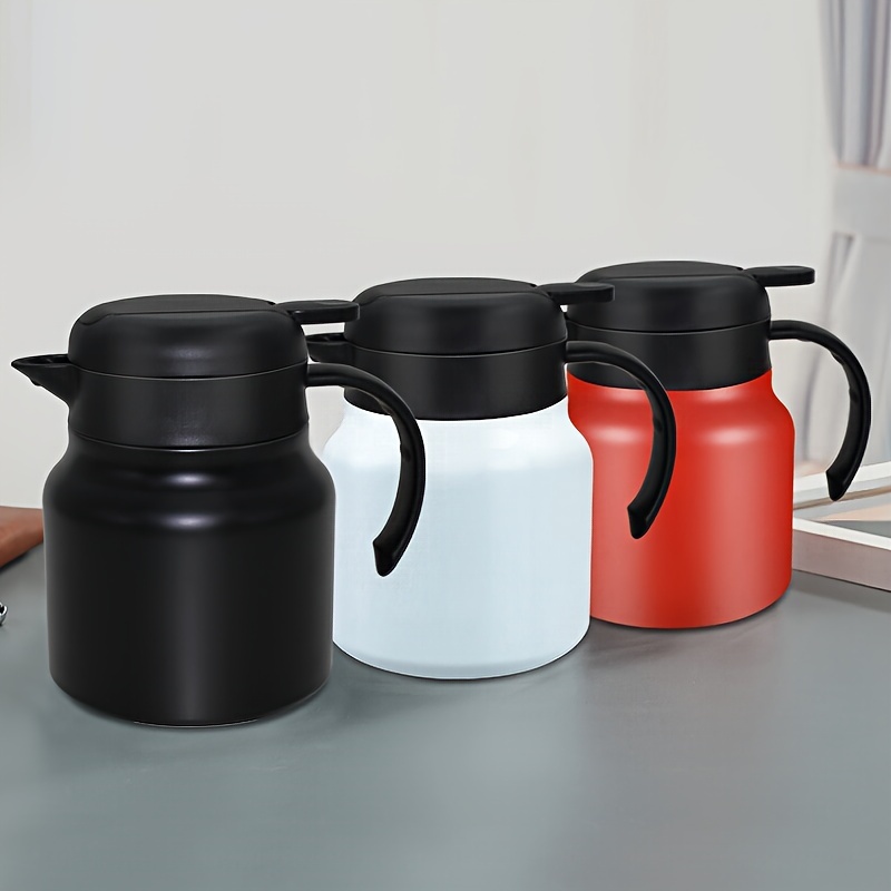 Thermal Insulation Teapot Coffee Thermos Jug with Tea Filter 304