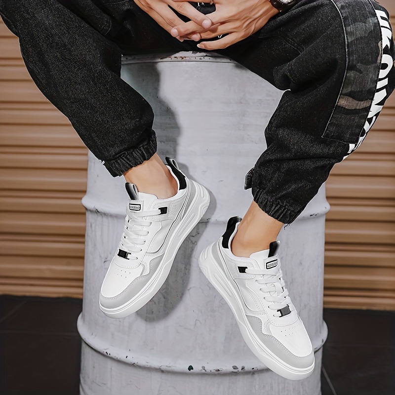 

Men's Trendy Skate Shoes, Wear-resistant Non-slip Casual Shoes For Youth