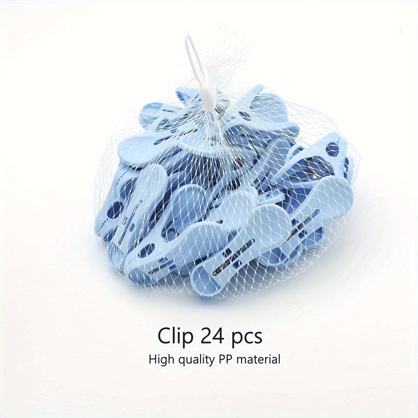 24pcs windproof clothespins strong clothes sheet fixed clip sock clothes drying pins clips for hanger details 0