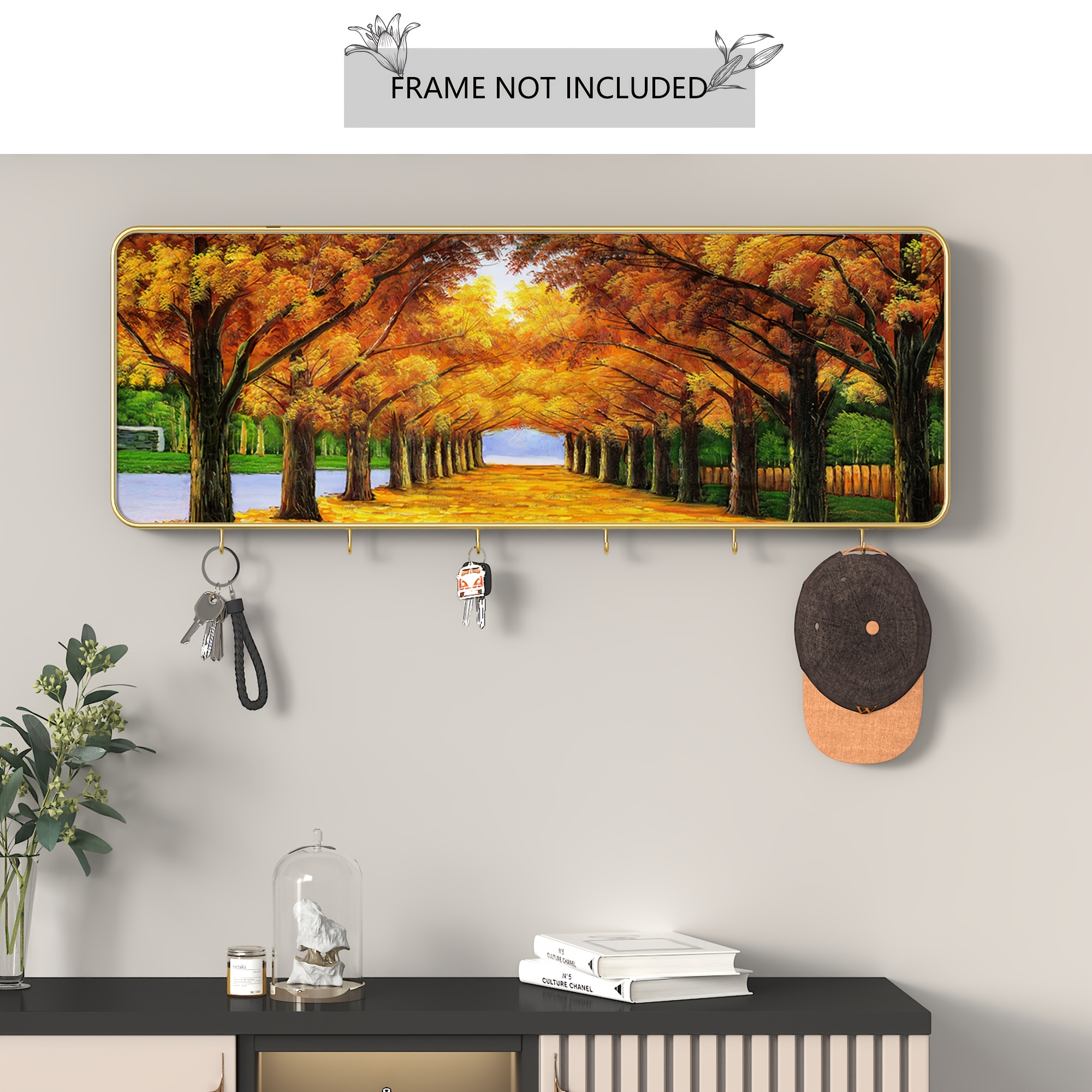 

1pc Frameless Autumn Landscape Canvas Painting Posters Wall Decoration Canvas No Frame