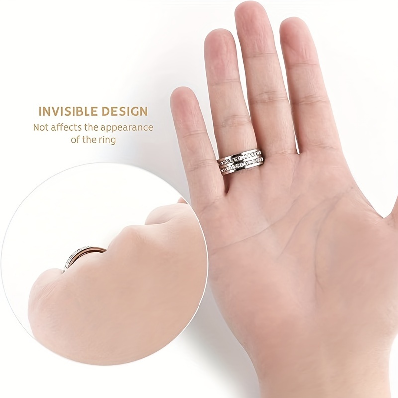Ring Accessories Kit Invisible Ring Size Adjuster Protective - Temu