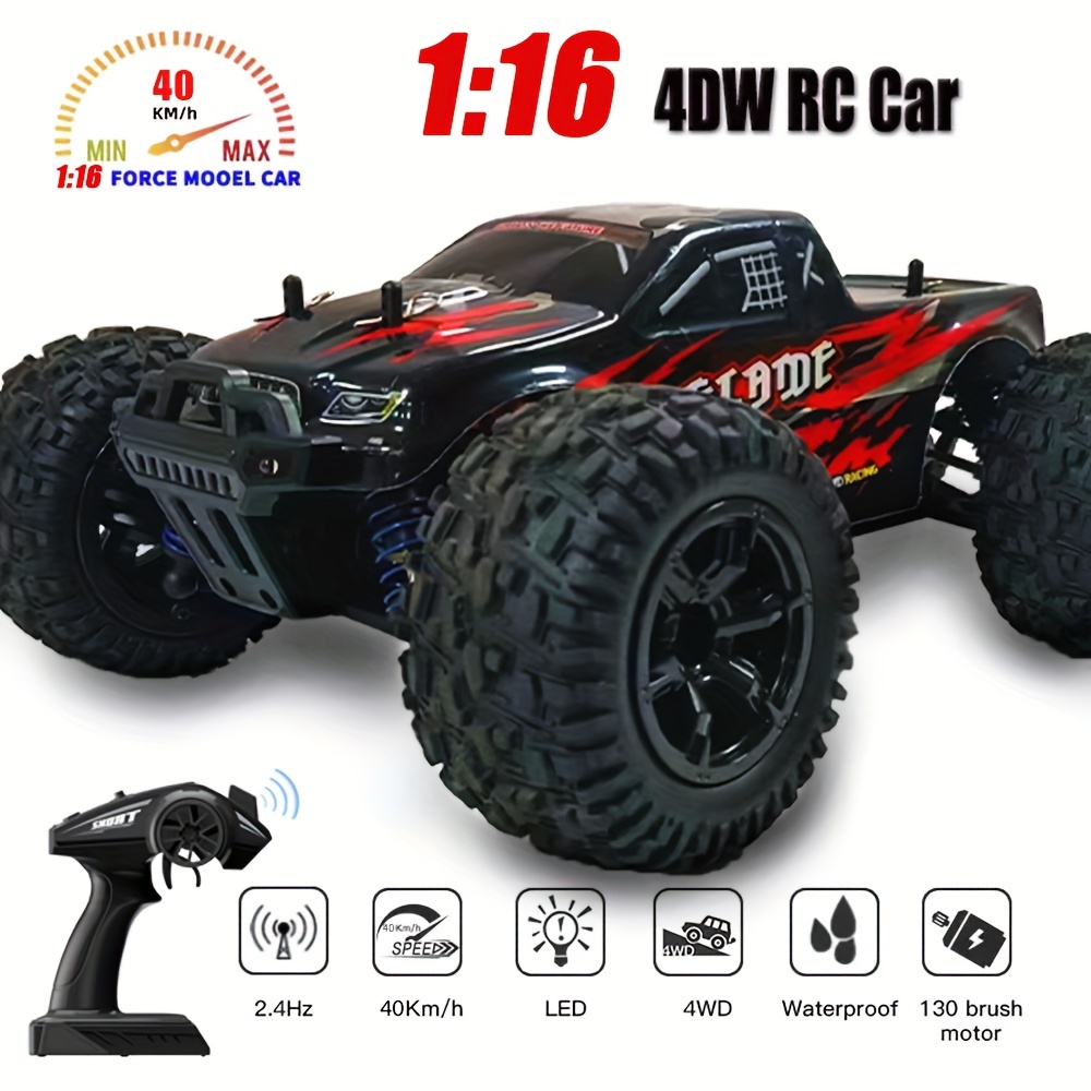 Comprar Juguetes de coche RC, camión monstruo de coche con control