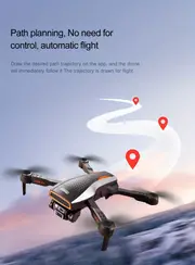 lu50 drone equipped with esc high definition hd electronic governor dual camera four sided obstacle avoidance cool lighting one key takeoff landing 360 rolling stunt details 15