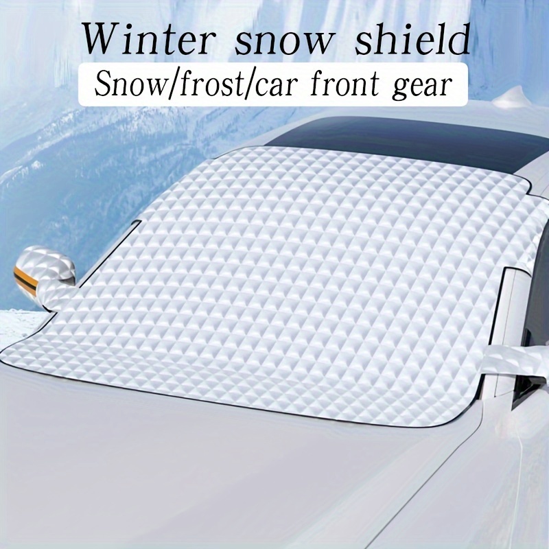 Car Snow Shield Front Windshield Cover To Prevent Frost And - Temu