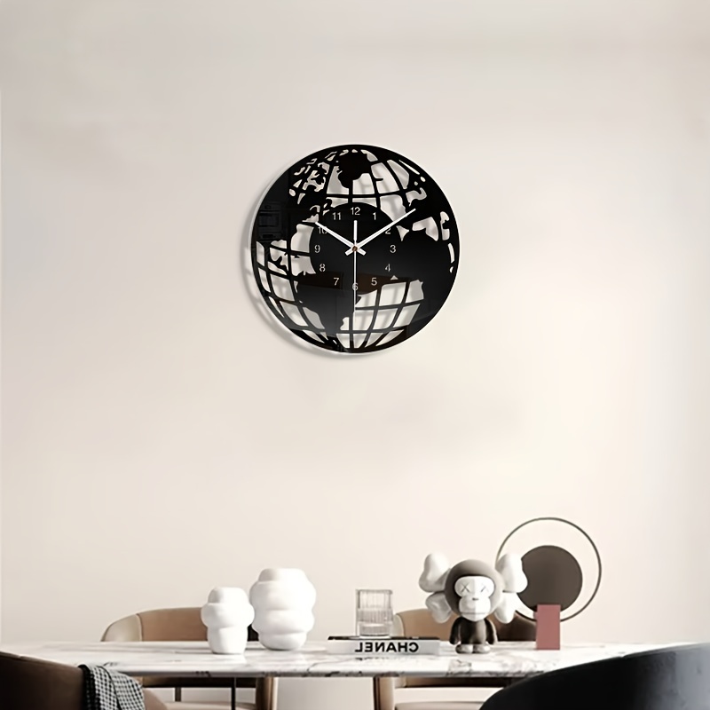 1pc reloj de pared temático reloj vintage decorativo artístico