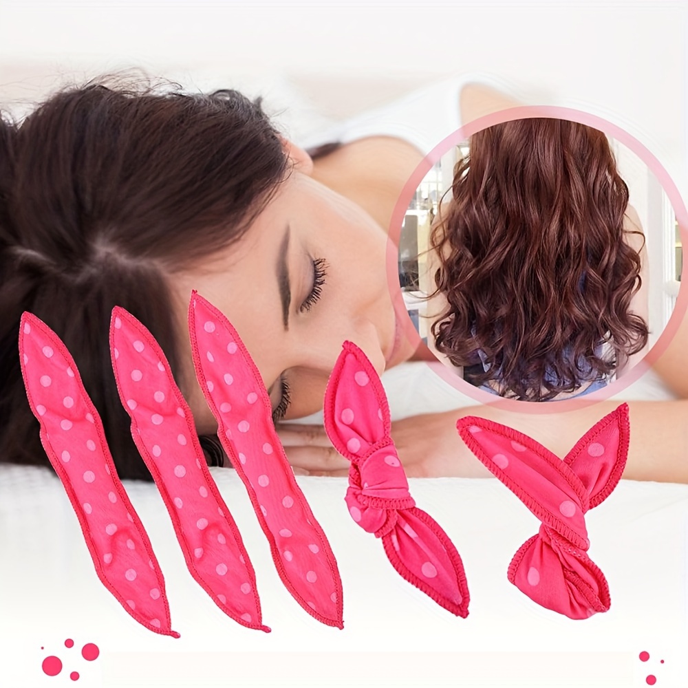 10 Pezzi Di Bigodini In Spugna A Pois Rosa Fai-da-te Per Dormire Morbidi  Senza Calore Accessori Per Lo Styling Dei Capelli Regali Di Natale Per La  Calza - Temu Italy