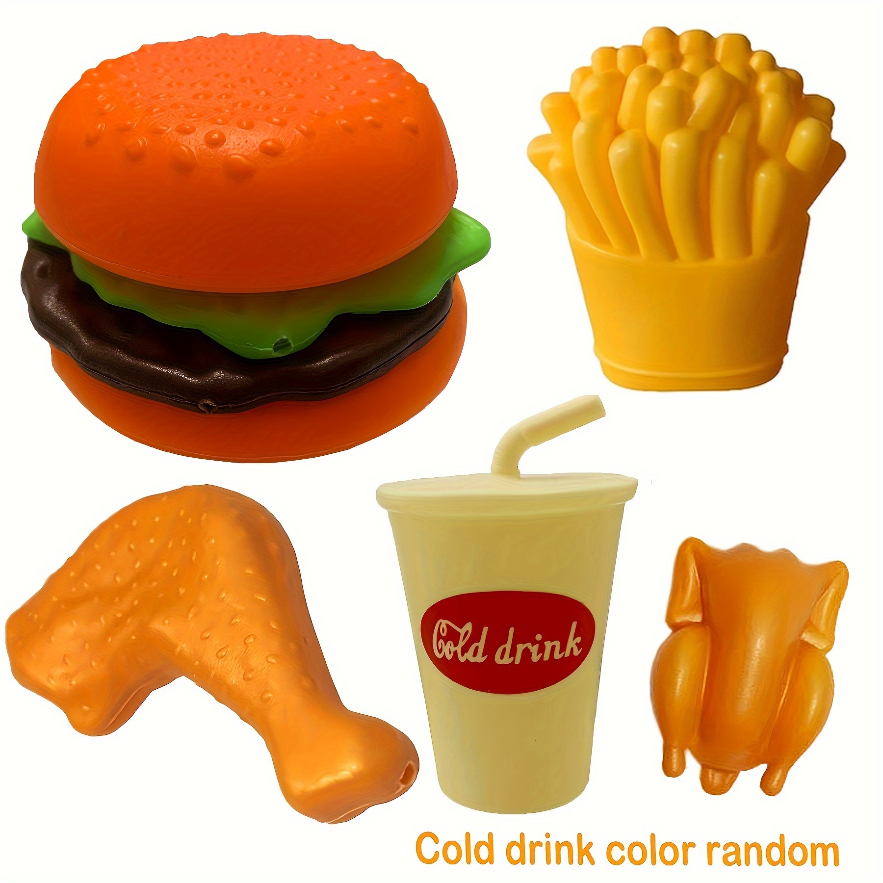 Burger Hot Dog,pizza And Cake Pretend Toy Play Food Set,kids Pretend  Kitchen Playset,simulated Tableware Plastic Knife,fork,dinner Plate Toy, children's Birthdays,halloween,thanksgiving,christmas Gifts - Temu Belgium