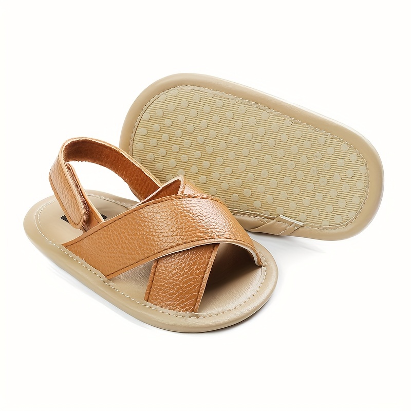 Baby Boys Sandals Soft Sole Non Slip Open Toe For Newborns & First Walkers