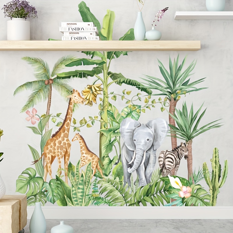 Baby Fashion - Safari Wall Decals - Jungle Wall Decals - Animal