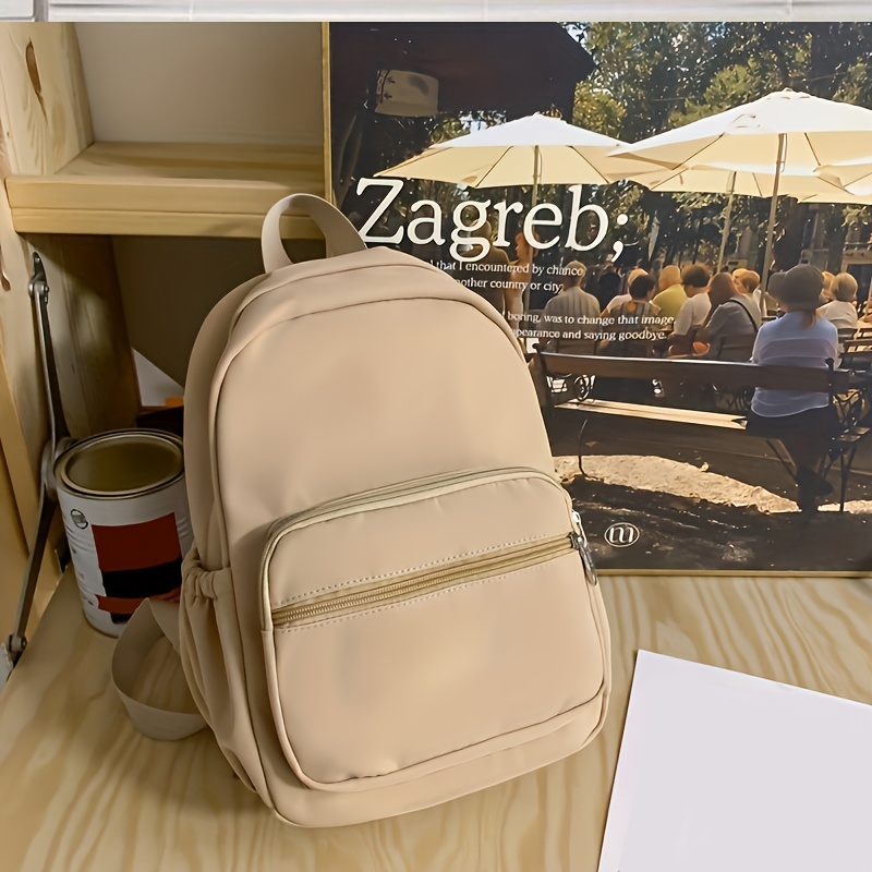 Minimalist Nylon Backpack Lightweight Travel Daypack Casual Laptop