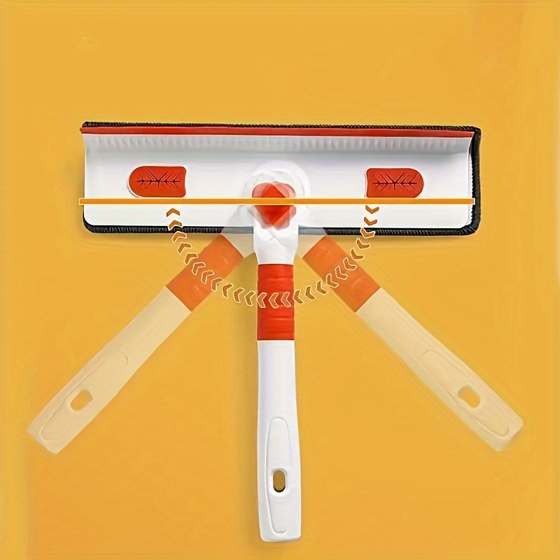 3 in 1 Scrub Cleaning Brush with Long Handle, Shower Bathtub Tub