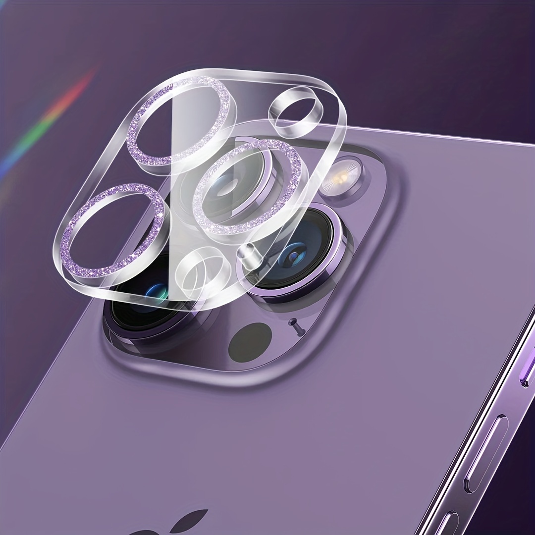 iPhone 13, 13 Pro, 13 Pro Max - Protector de vidrio circular para lente de  cámara grandiante