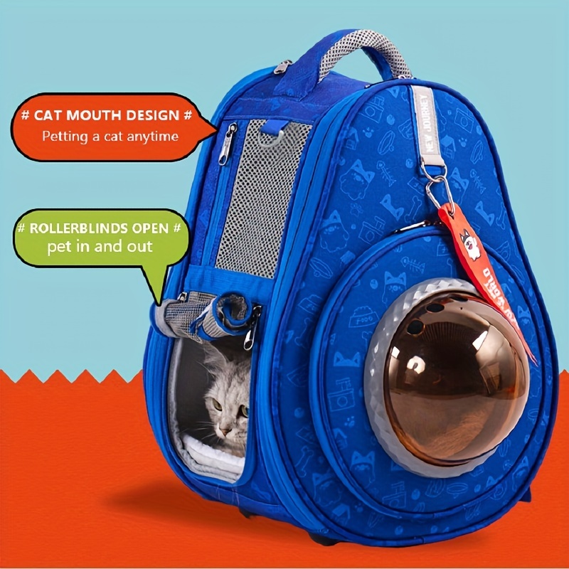 Airline Approved Breathable Dog Carrier Space Bubble Pet - Temu
