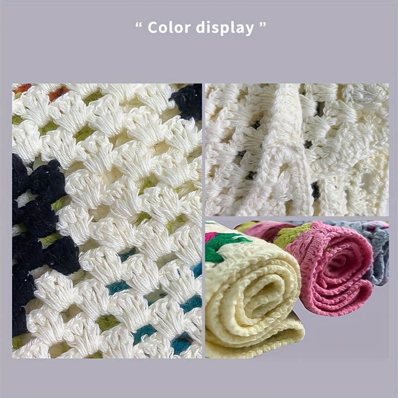 Boho Style Crochet Headscarf Knitted Hair Band