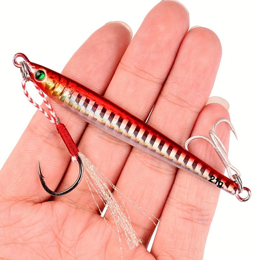 High quality Metal Jig Fishing Lures Sizes Perfect Shore - Temu