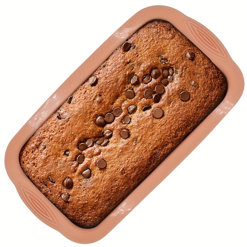 1pc Silicone Bread Baking Pan, Morandi Color Non-stick Loaf Pan