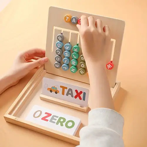 Montessori Holzspielzeug Farbe Form Matching Puzzle Spiel - Temu