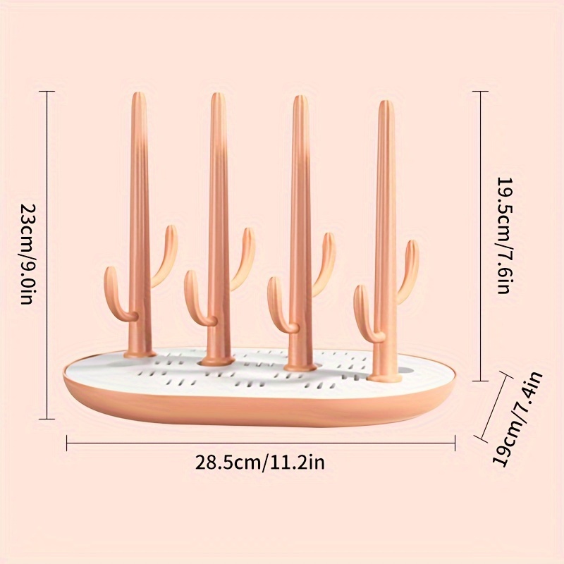 vertical bottle drying rack