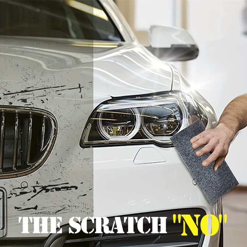 3pcs Nano Sparkle Magic Car Scratch Remover Cloth Scratch Eraser Surface  Repair